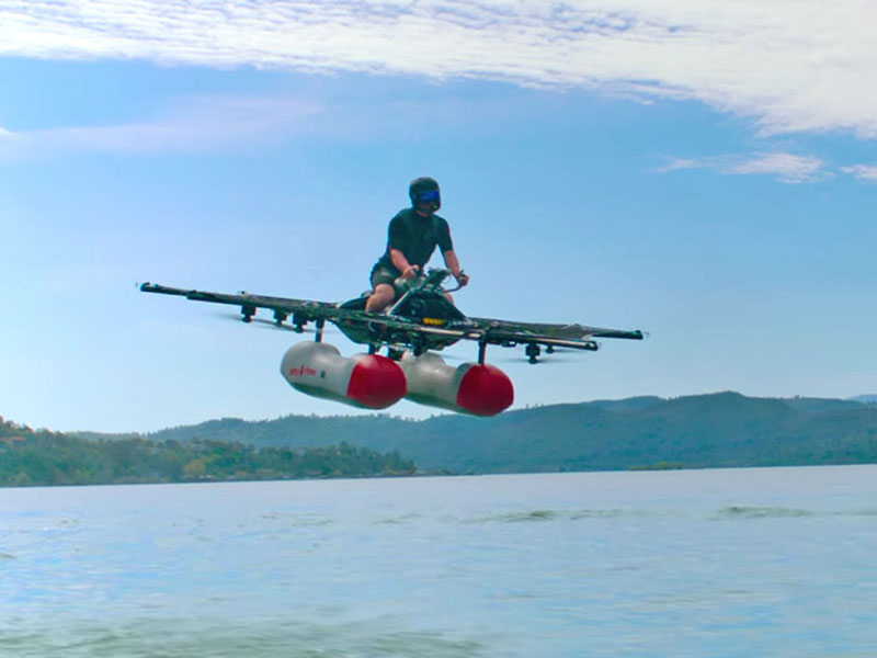 هكذا تعمل سيارة Flyer الطائرة من Kitty Hawk